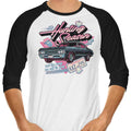 Hunting Season 3/4 Sleeve Raglan - Adult & Kids T-Shirts, Sweatshirts & Hoodies apparel design preview 1