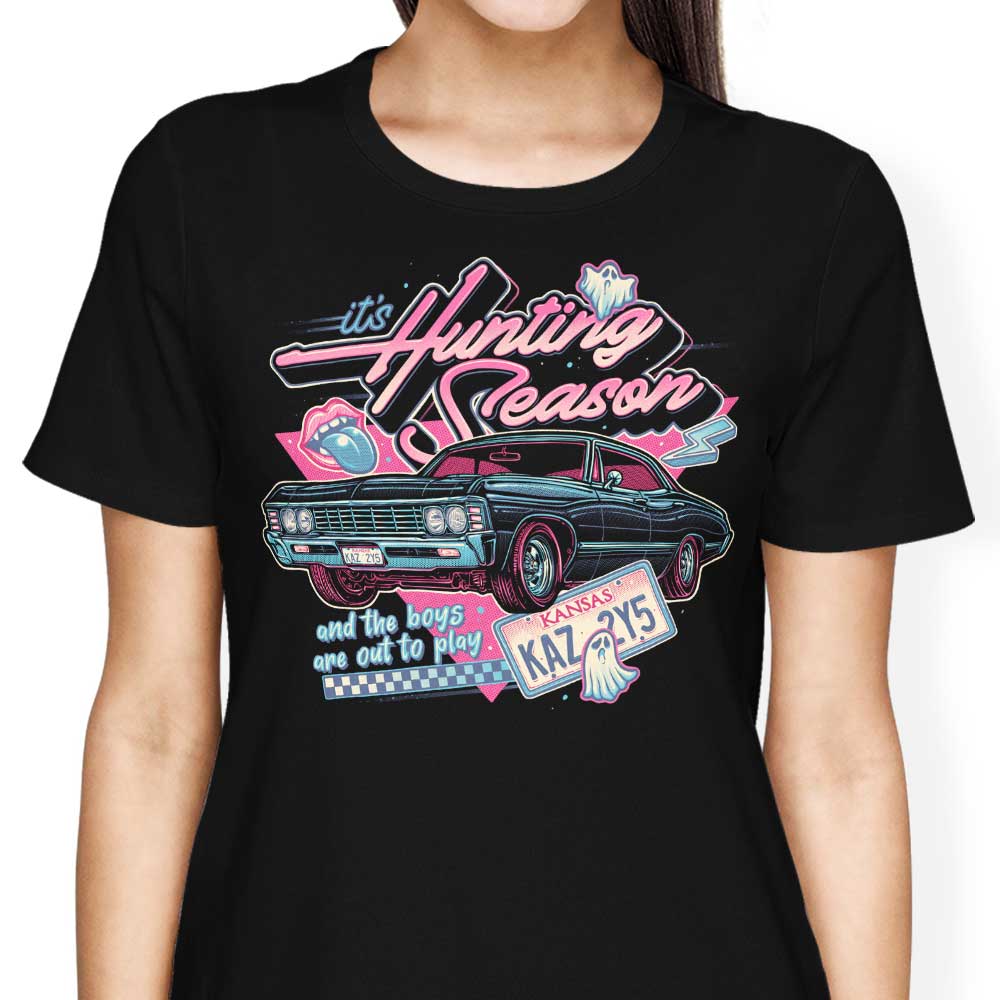 Hunting Season Women's Apparel - Adult & Kids T-Shirts, Sweatshirts & Hoodies apparel design preview 1