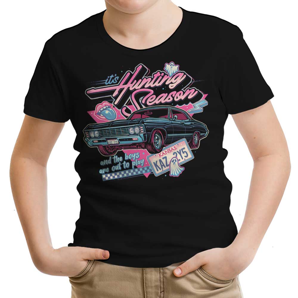 Hunting Season Youth Apparel - Adult & Kids T-Shirts, Sweatshirts & Hoodies apparel design preview 1