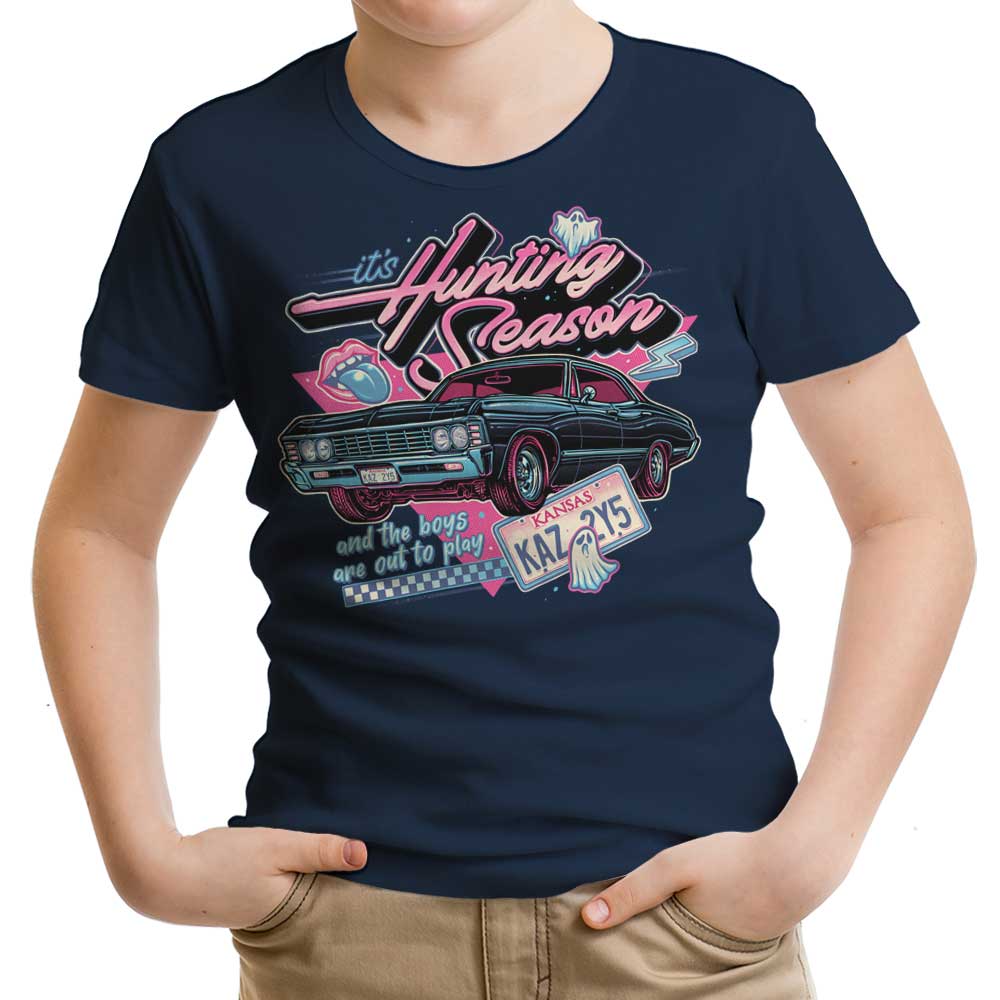 Hunting Season Youth Apparel - Adult & Kids T-Shirts, Sweatshirts & Hoodies apparel design preview 2