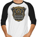 Hunting Things Emblem 3/4 Sleeve Raglan - Adult & Kids T-Shirts, Sweatshirts & Hoodies apparel design preview 1