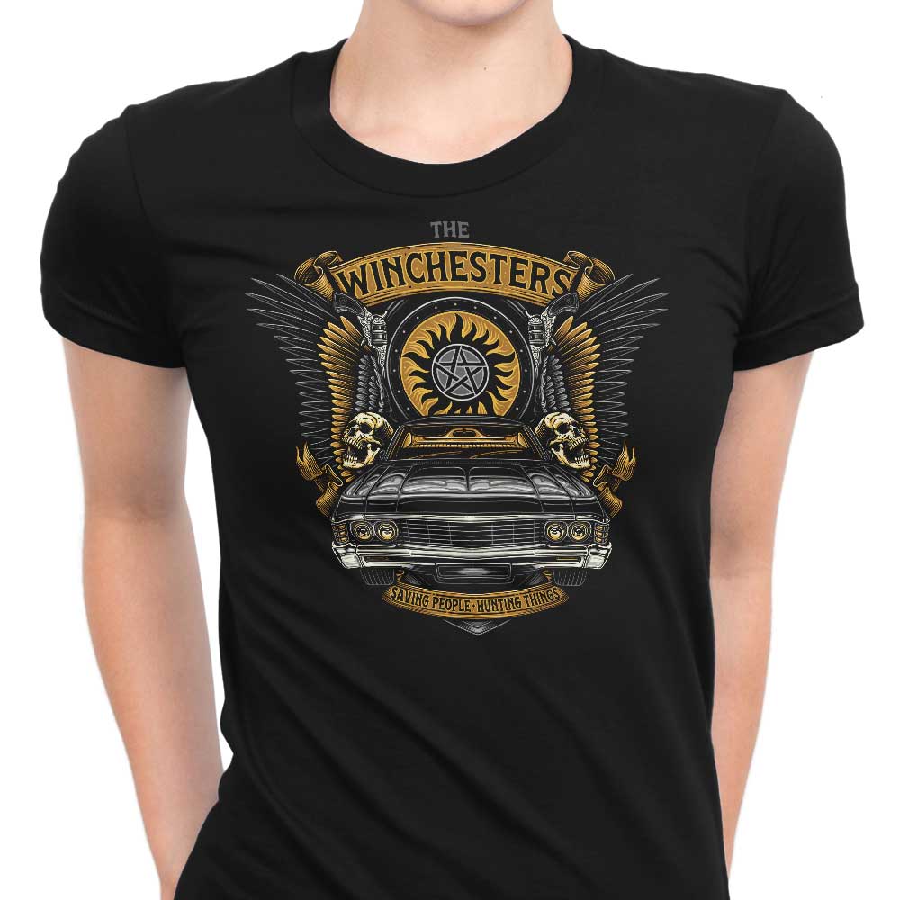 Hunting Things Emblem Women's Apparel - Adult & Kids T-Shirts, Sweatshirts & Hoodies apparel design preview 1