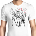 Huntrix Sumi-e Men's Apparel - Adult & Kids T-Shirts, Sweatshirts & Hoodies apparel design preview 1