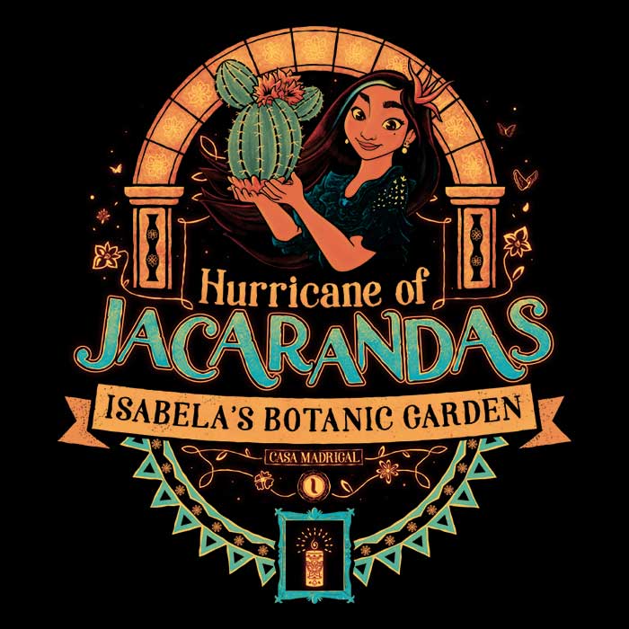 Hurricane of Jacarandas Women's Apparel - Adult & Kids T-Shirts, Sweatshirts & Hoodies apparel design preview 2