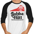 Hutt Pizza 3/4 Sleeve Raglan - Adult & Kids T-Shirts, Sweatshirts & Hoodies apparel design preview 1