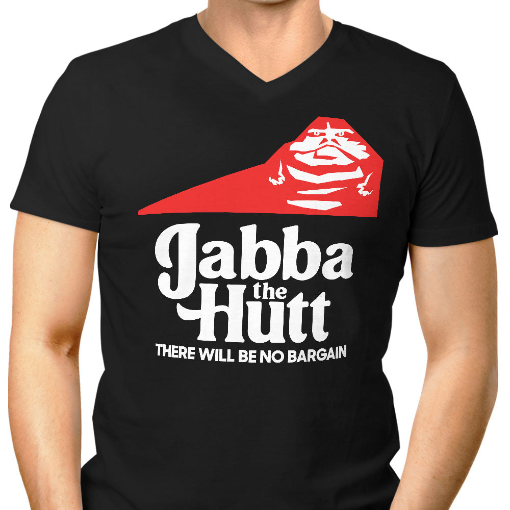 Hutt Pizza Men's V-Neck - Adult & Kids T-Shirts, Sweatshirts & Hoodies apparel design preview 1