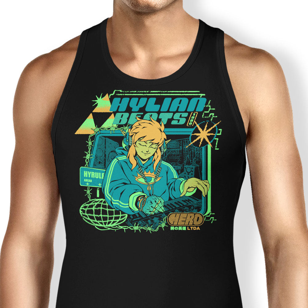 Hylian Beats Tank Top - Adult & Kids T-Shirts, Sweatshirts & Hoodies apparel design preview 1