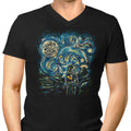 Hylian Night Men's V-Neck - Adult & Kids T-Shirts, Sweatshirts & Hoodies apparel design preview 1