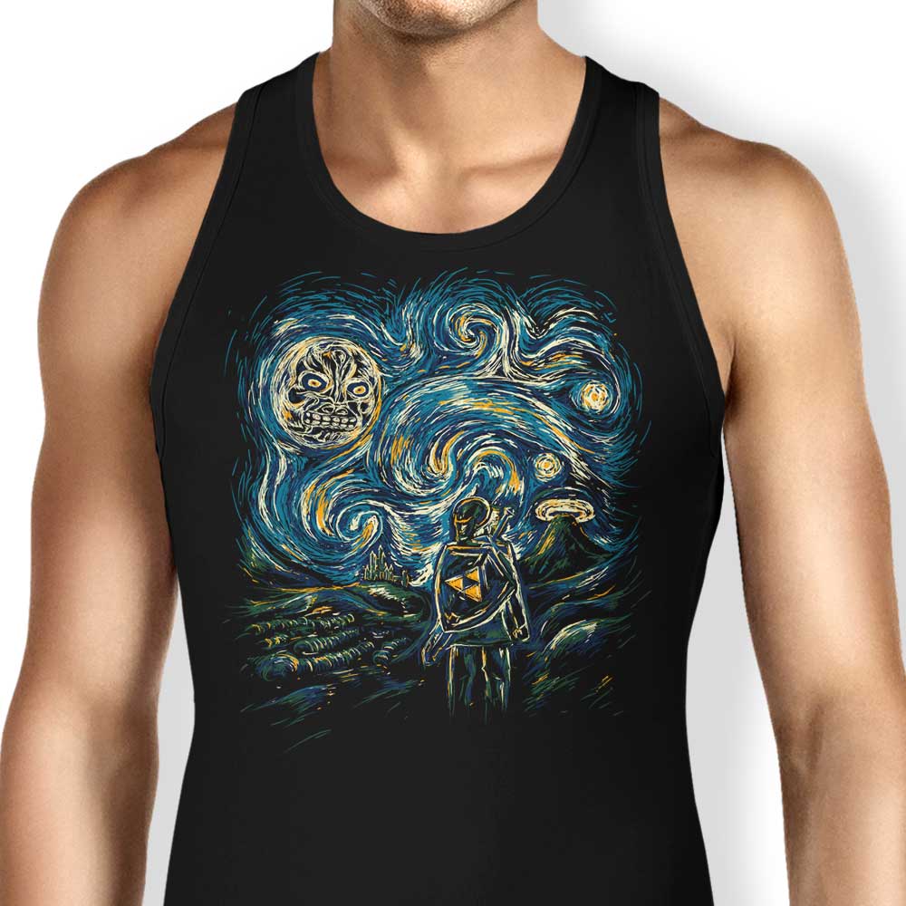 Hylian Night Tank Top - Adult & Kids T-Shirts, Sweatshirts & Hoodies apparel design preview 1
