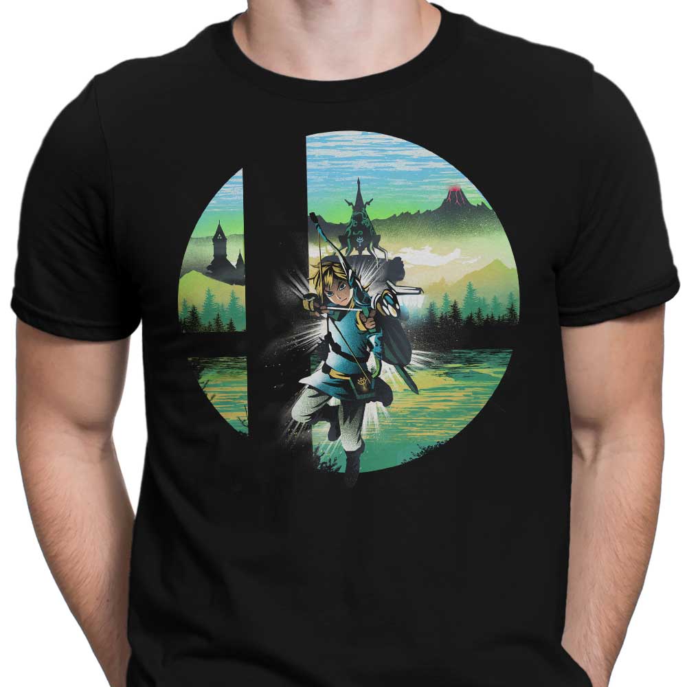 Hylian Smash Men's Apparel - Adult & Kids T-Shirts, Sweatshirts & Hoodies apparel design preview 2