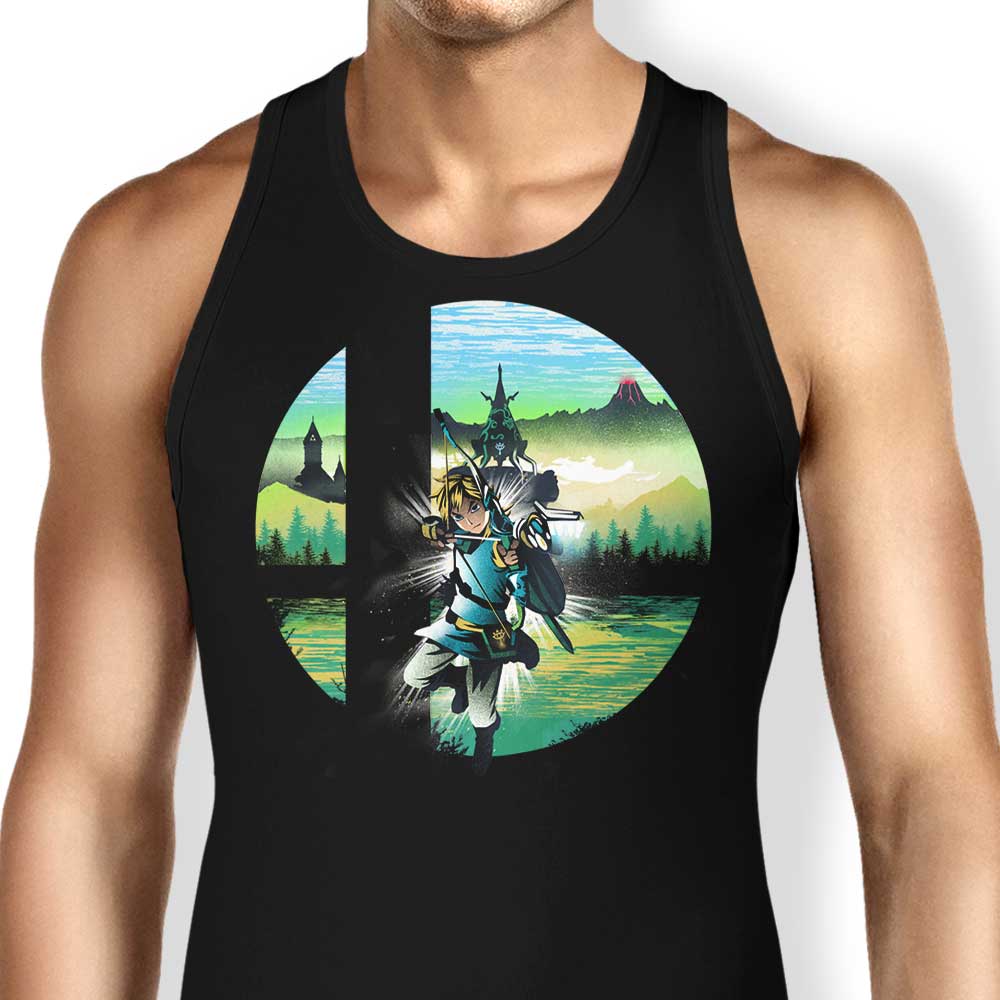 Hylian Smash Tank Top - Adult & Kids T-Shirts, Sweatshirts & Hoodies apparel design preview 1