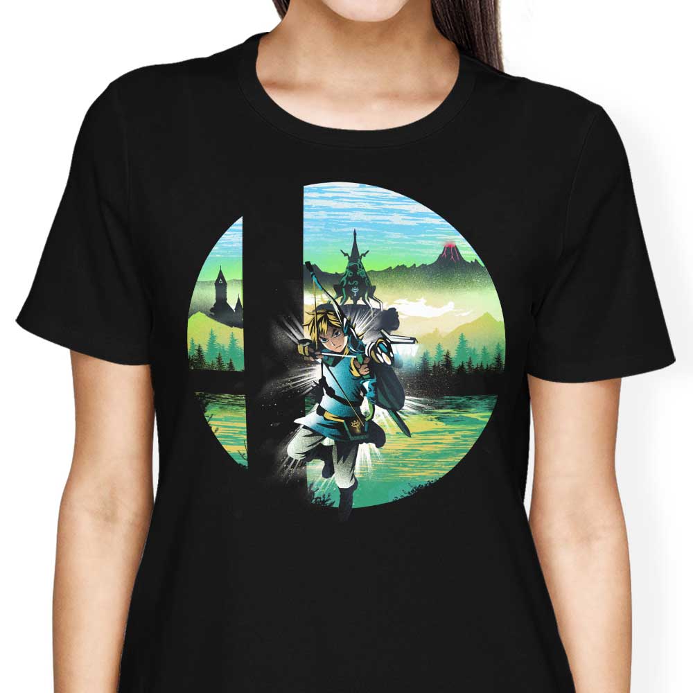 Hylian Smash Women's Apparel - Adult & Kids T-Shirts, Sweatshirts & Hoodies apparel design preview 2