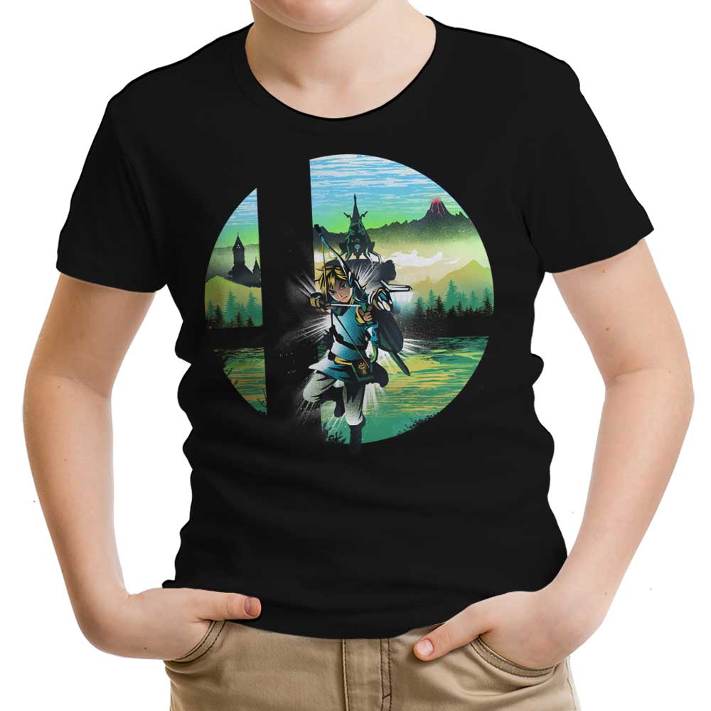 Hylian Smash Youth Apparel - Adult & Kids T-Shirts, Sweatshirts & Hoodies apparel design preview 1