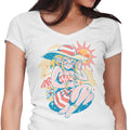 Hylian Summer Women's V-Neck - Adult & Kids T-Shirts, Sweatshirts & Hoodies apparel design preview 1