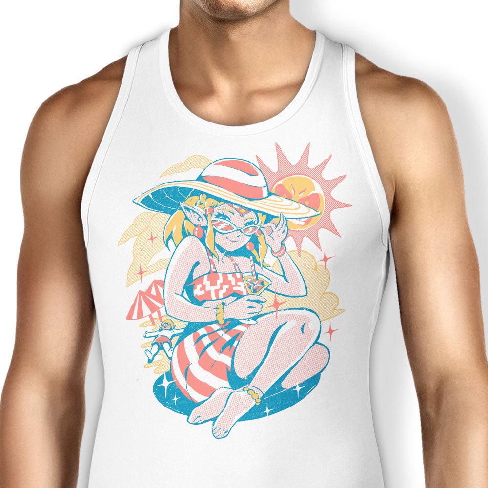 Hylian Summer Tank Top - Adult & Kids T-Shirts, Sweatshirts & Hoodies apparel design preview 1
