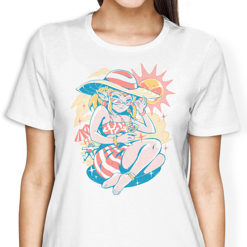 Hylian Summer Women's Apparel - Adult & Kids T-Shirts, Sweatshirts & Hoodies apparel design preview 1