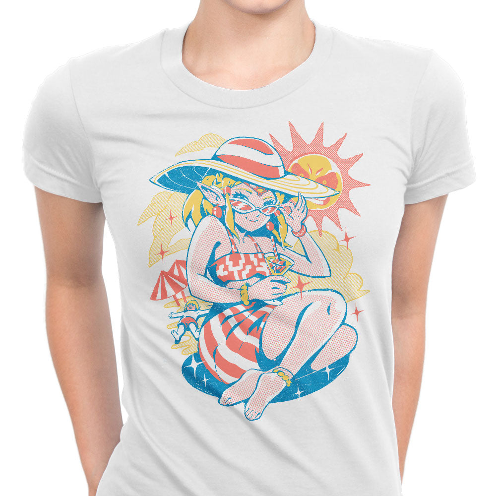 Hylian Summer Women's Apparel - Adult & Kids T-Shirts, Sweatshirts & Hoodies apparel design preview 2