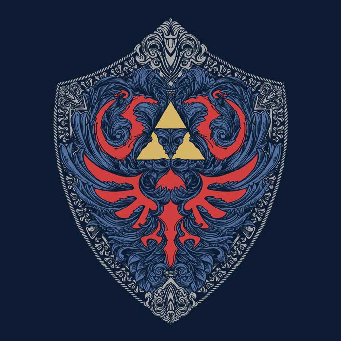 Hylian Victoriana Women's Apparel - Adult & Kids T-Shirts, Sweatshirts & Hoodies apparel design preview 2