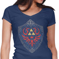 Hylian Victoriana Women's V-Neck - Adult & Kids T-Shirts, Sweatshirts & Hoodies apparel design preview 1