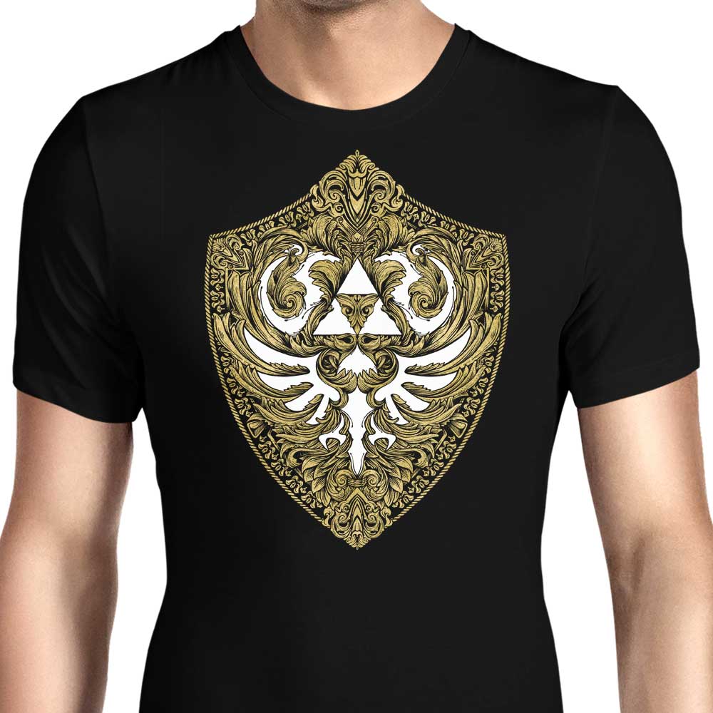 Hylian Victoriana (Gold) Men's Apparel - Adult & Kids T-Shirts, Sweatshirts & Hoodies apparel design preview 1