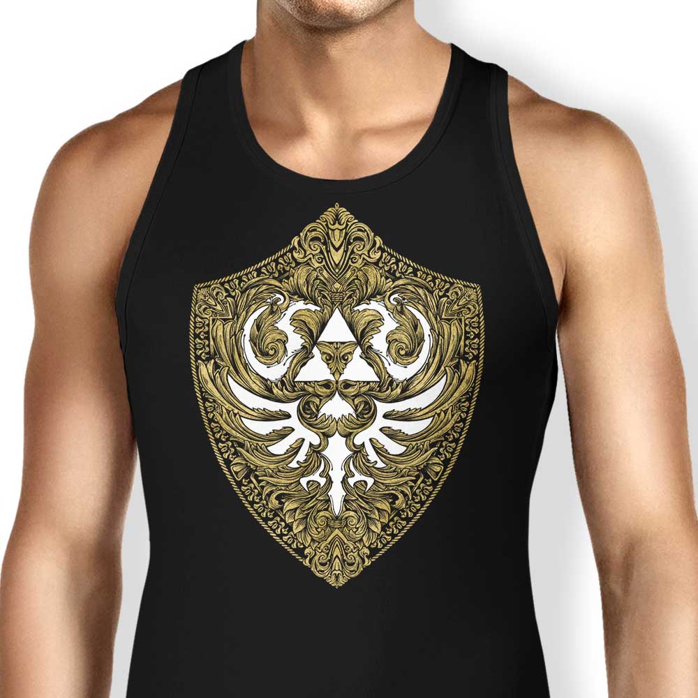 Hylian Victoriana (Gold) Tank Top - Adult & Kids T-Shirts, Sweatshirts & Hoodies apparel design preview 1