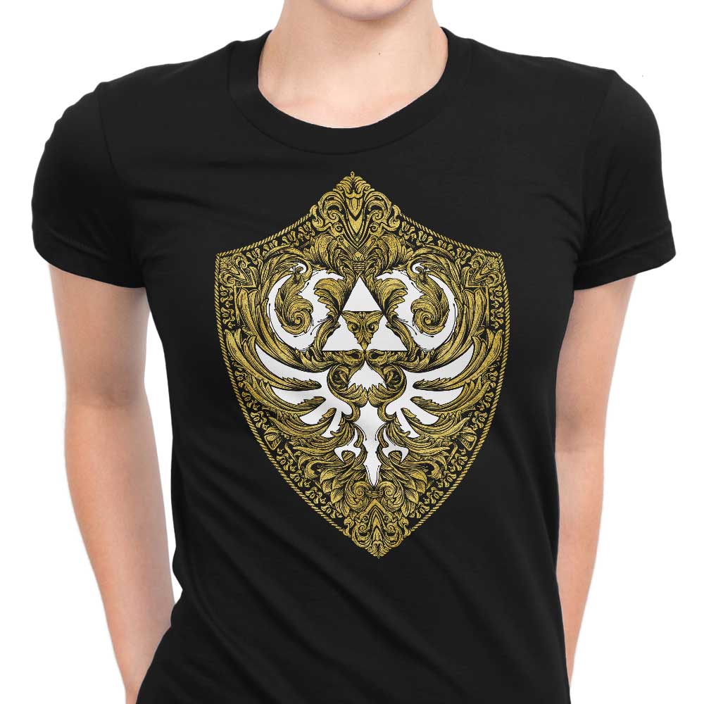 Hylian Victoriana (Gold) Women's Apparel - Adult & Kids T-Shirts, Sweatshirts & Hoodies apparel design preview 1