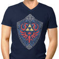 Hylian Victoriana Men's V-Neck - Adult & Kids T-Shirts, Sweatshirts & Hoodies apparel design preview 1
