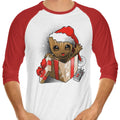 I Am Christmas 3/4 Sleeve Raglan - Adult & Kids T-Shirts, Sweatshirts & Hoodies apparel design preview 1