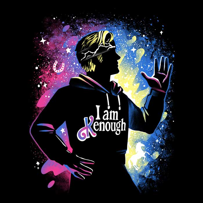 I Am Enough Men's Apparel - Adult & Kids T-Shirts, Sweatshirts & Hoodies apparel design preview 2
