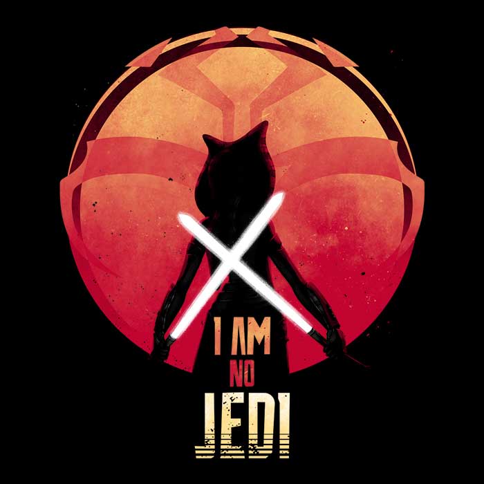 I am No Jedi Youth Apparel - Adult & Kids T-Shirts, Sweatshirts & Hoodies apparel design preview 2