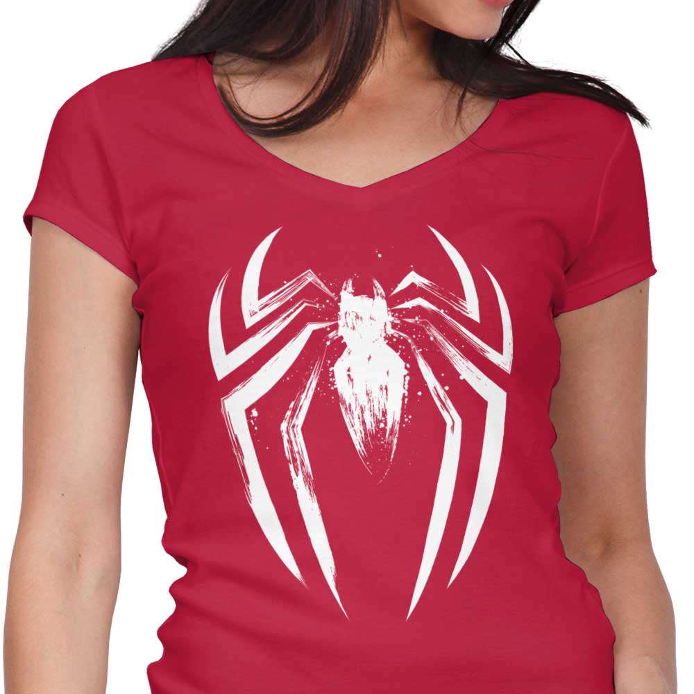 I Am The Spider Women's V-Neck - Adult & Kids T-Shirts, Sweatshirts & Hoodies apparel design preview 1