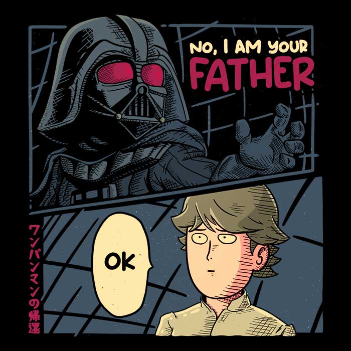 I Am Your Father - Adult & Kids T-Shirts, Sweatshirts & Hoodies apparel design preview 2