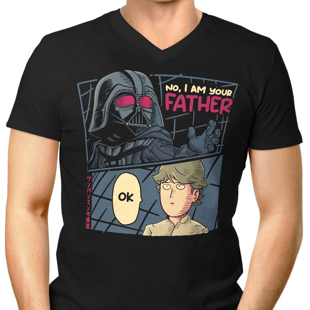 I Am Your Father Men's V-Neck - Adult & Kids T-Shirts, Sweatshirts & Hoodies apparel design preview 1