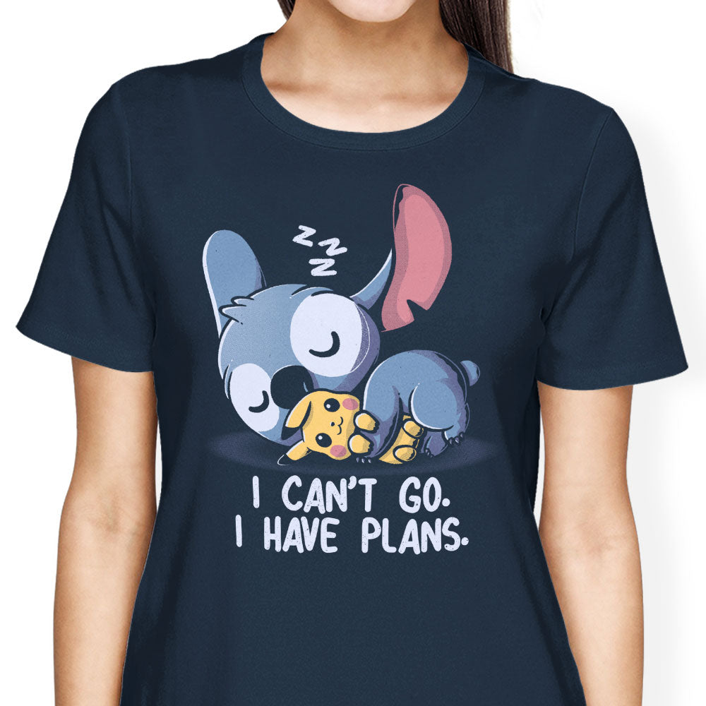I Can't Go Women's Apparel - Adult & Kids T-Shirts, Sweatshirts & Hoodies apparel design preview 1
