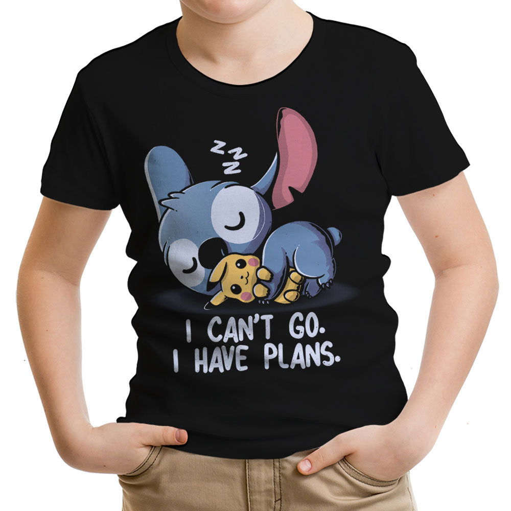 I Can't Go Youth Apparel - Adult & Kids T-Shirts, Sweatshirts & Hoodies apparel design preview 2