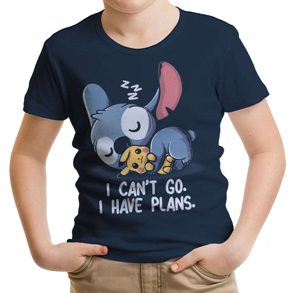 I Can't Go Youth Apparel - Adult & Kids T-Shirts, Sweatshirts & Hoodies apparel design preview 1