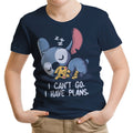 I Can't Go Youth Apparel - Adult & Kids T-Shirts, Sweatshirts & Hoodies apparel design preview 1