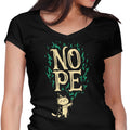 I Cast Nope Women's V-Neck - Adult & Kids T-Shirts, Sweatshirts & Hoodies apparel design preview 1