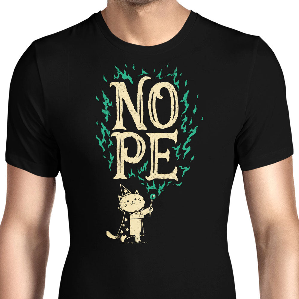 I Cast Nope Men's Apparel - Adult & Kids T-Shirts, Sweatshirts & Hoodies apparel design preview 1