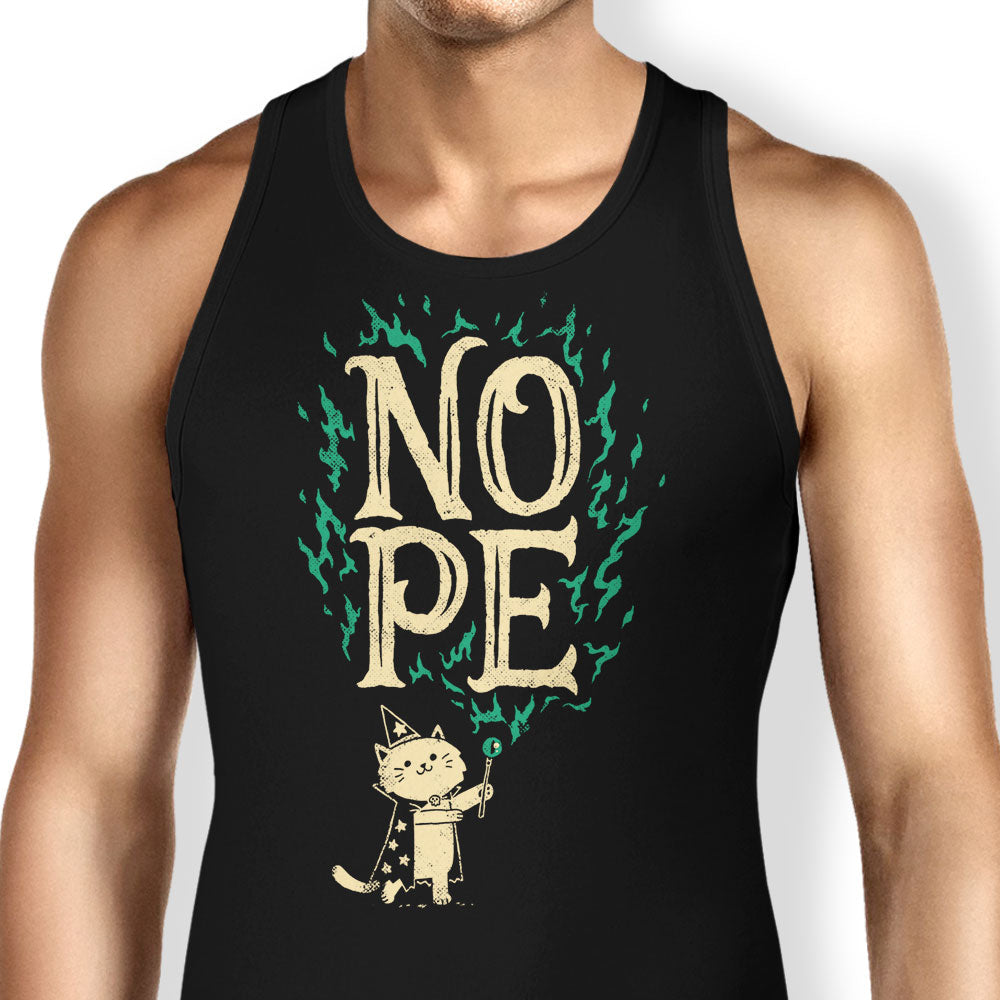 I Cast Nope Tank Top - Adult & Kids T-Shirts, Sweatshirts & Hoodies apparel design preview 1