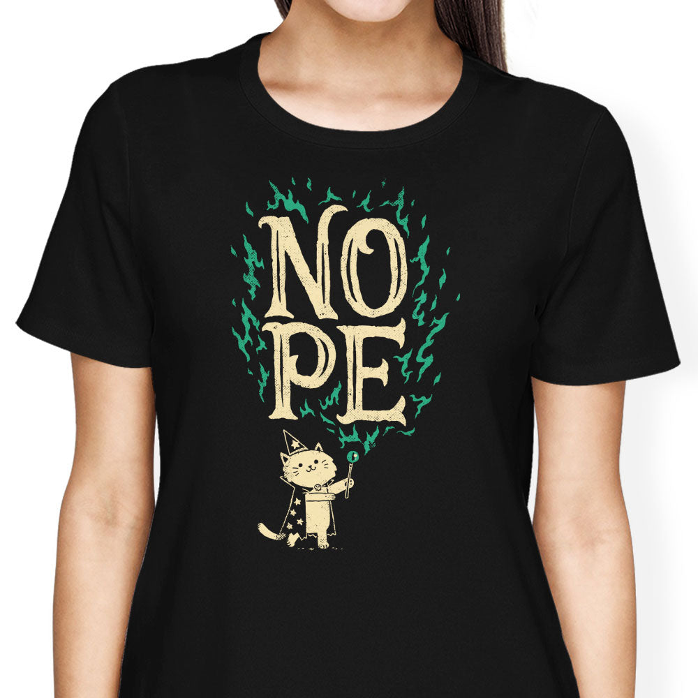 I Cast Nope Women's Apparel - Adult & Kids T-Shirts, Sweatshirts & Hoodies apparel design preview 1