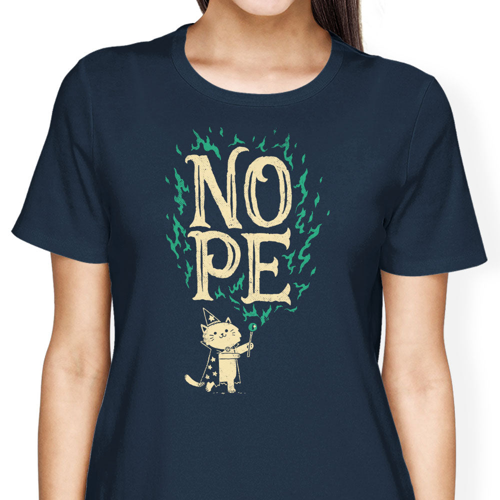 I Cast Nope Women's Apparel - Adult & Kids T-Shirts, Sweatshirts & Hoodies apparel design preview 2