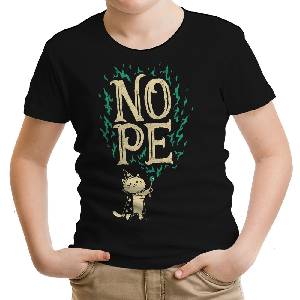 I Cast Nope Youth Apparel - Adult & Kids T-Shirts, Sweatshirts & Hoodies apparel design preview 1