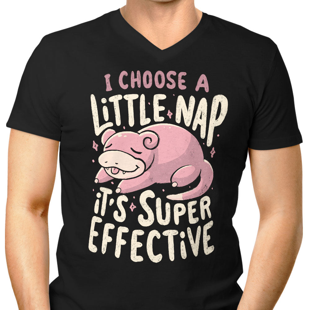 I Choose a Little Nap Men's V-Neck - Adult & Kids T-Shirts, Sweatshirts & Hoodies apparel design preview 1