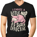 I Choose a Little Nap Men's V-Neck - Adult & Kids T-Shirts, Sweatshirts & Hoodies apparel design preview 1