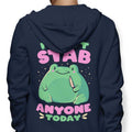I Didn't Stab Anyone - Adult & Kids T-Shirts, Sweatshirts & Hoodies apparel design preview 1