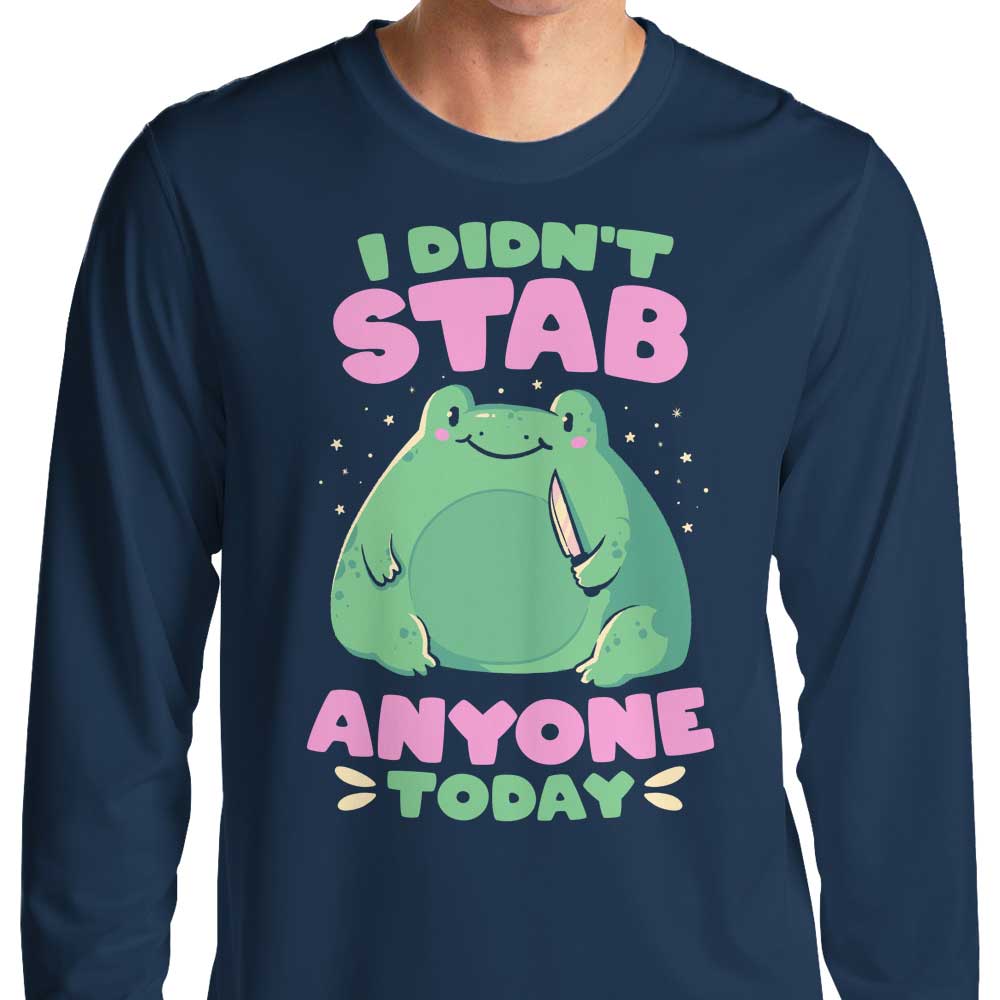 I Didn't Stab Anyone - Adult & Kids T-Shirts, Sweatshirts & Hoodies apparel design preview 1