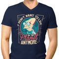 I Don't Want to Live Here Men's V-Neck - Adult & Kids T-Shirts, Sweatshirts & Hoodies apparel design preview 1