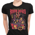 I Freaking Love Horror Movies Women's Apparel - Adult & Kids T-Shirts, Sweatshirts & Hoodies apparel design preview 1