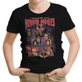 I Freaking Love Horror Movies Youth Apparel - Adult & Kids T-Shirts, Sweatshirts & Hoodies apparel design preview 1